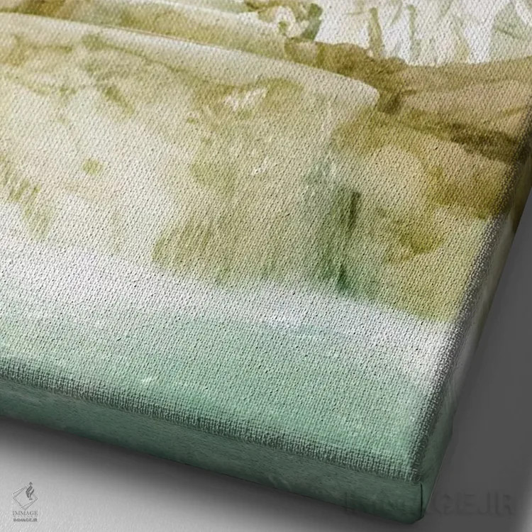 تابلو دکوراتیو Rome, Italy,فواره تروی در شب، رم، ایتالیا اثر لاولی لیتل هوم کو - نمای نزدیک بافت بوم