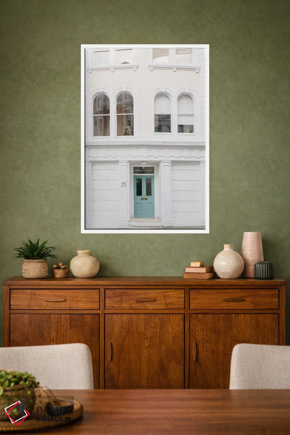 تابلو دکوراتیو London, England,در آبی شماره ۱، لندن، انگلستان اثر لاولی لیتل هوم کو - D1W