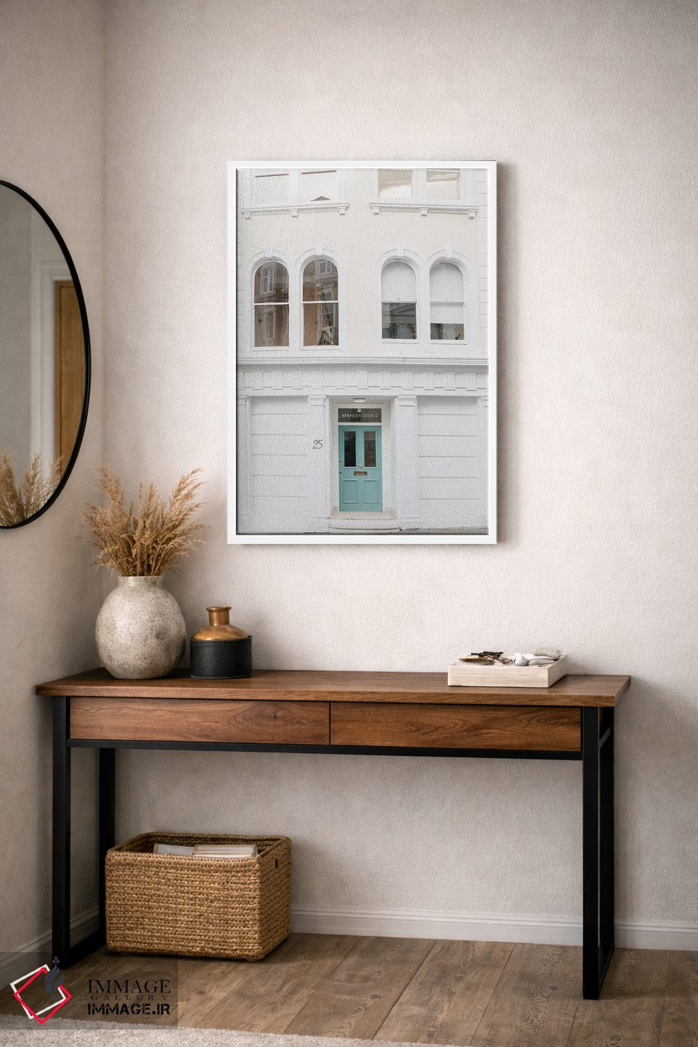 تابلو دکوراتیو London, England,در آبی شماره ۱، لندن، انگلستان اثر لاولی لیتل هوم کو - D3W