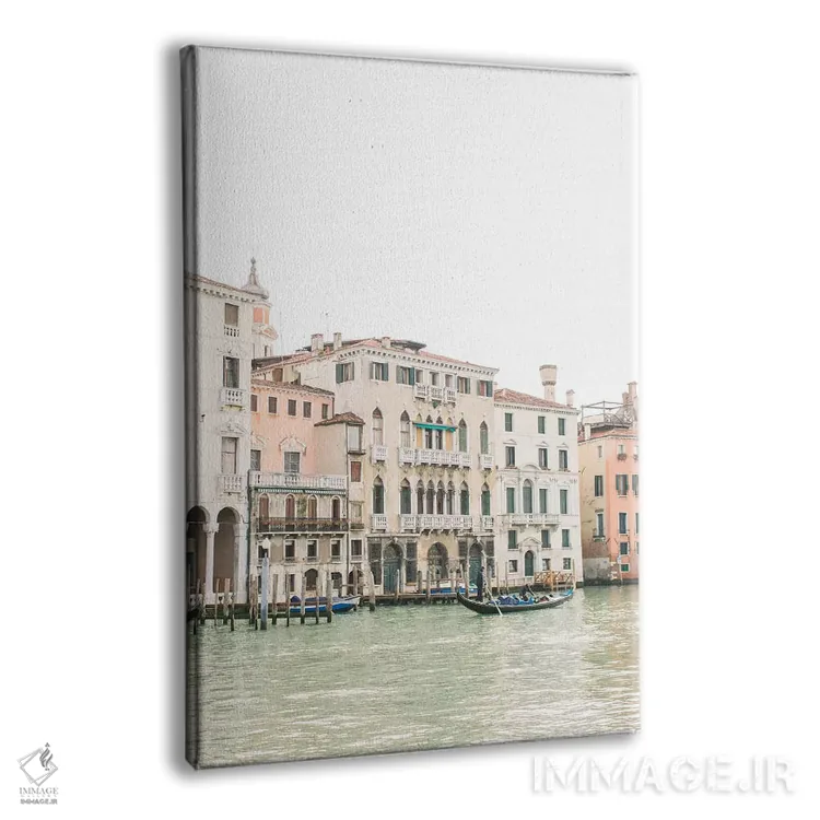 تابلو دکوراتیو Venice, Italy,ساختمان های کنار کانال شماره ۱، ونیز، ا… اثر لاولی لیتل هوم کو - نمای پرسپکتیو محصول