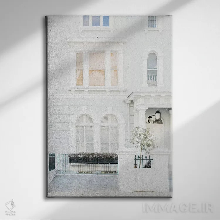 تابلو دکوراتیو London, England,خانه آبی، لندن، انگلستان اثر لاولی لیتل هوم کو - نمای روبهرو روی دیوار