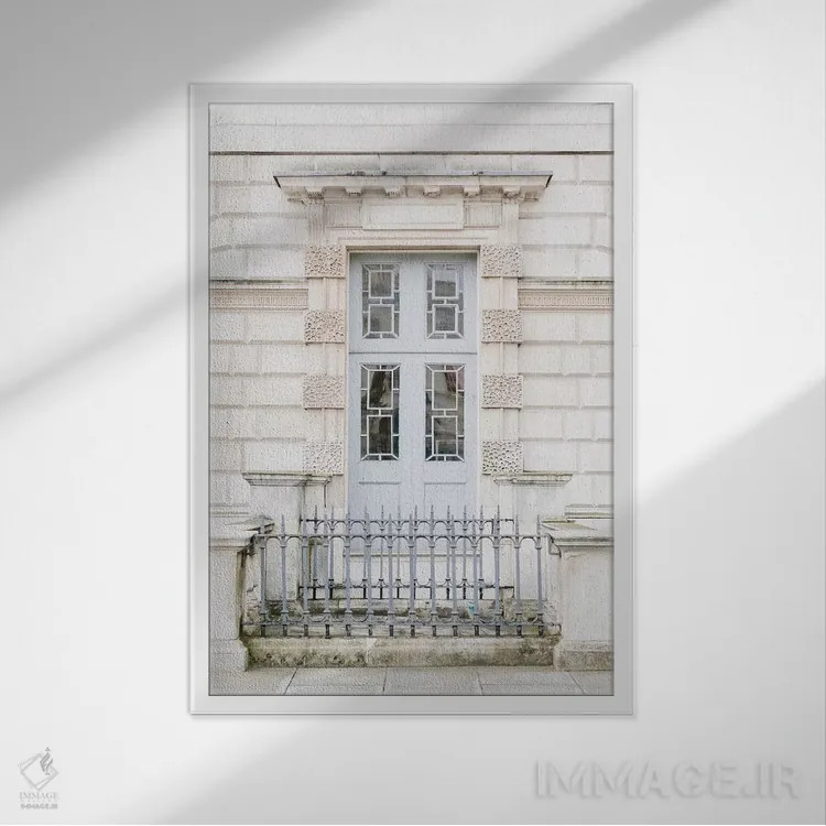 تابلو دکوراتیو London, England,در آبی شماره ۲، لندن، انگلستان اثر لاولی لیتل هوم کو - نمای قابدار سفید