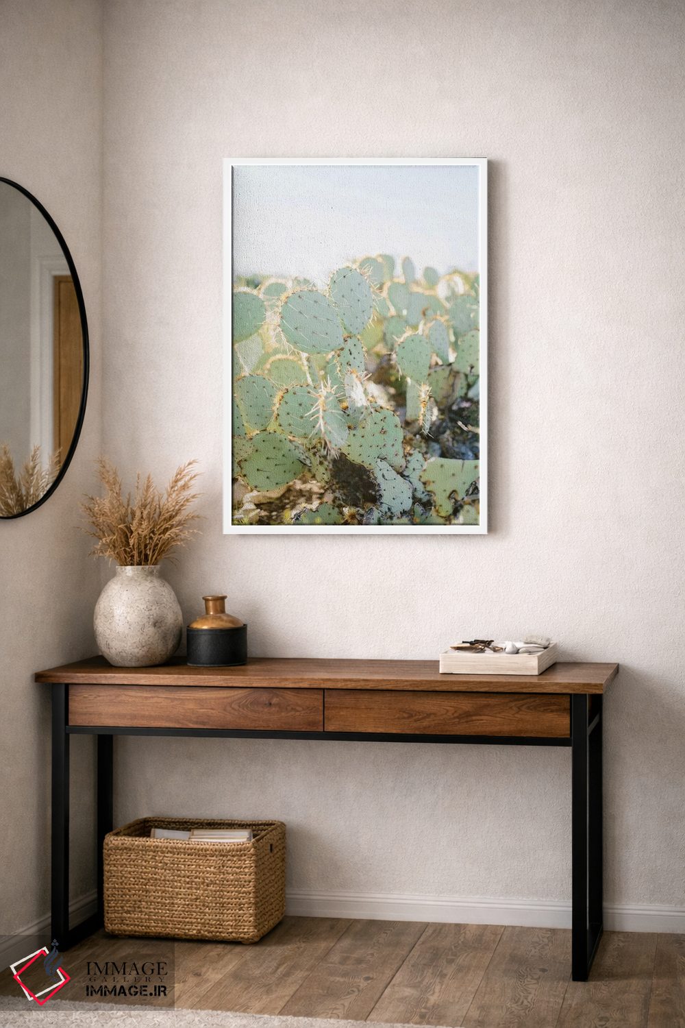 تابلو دکوراتیو Tuscon, Arizona,کاکتوس انجیری شماره ۲، توسکن، آریزونا اثر لاولی لیتل هوم کو - D3W