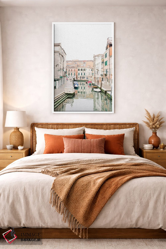 تابلو دکوراتیو Venice, Italy,کانال ونیز شماره ۳، ونیز، ایتالیا اثر لاولی لیتل هوم کو - D2W