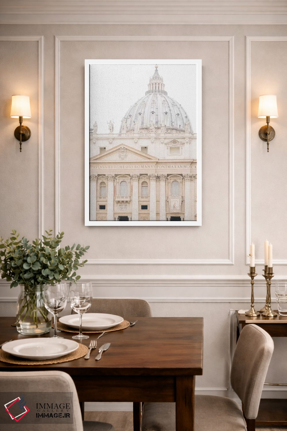 تابلو دکوراتیو Rome, Italy,ساختمان، رم، ایتالیا اثر لاولی لیتل هوم کو - D1W