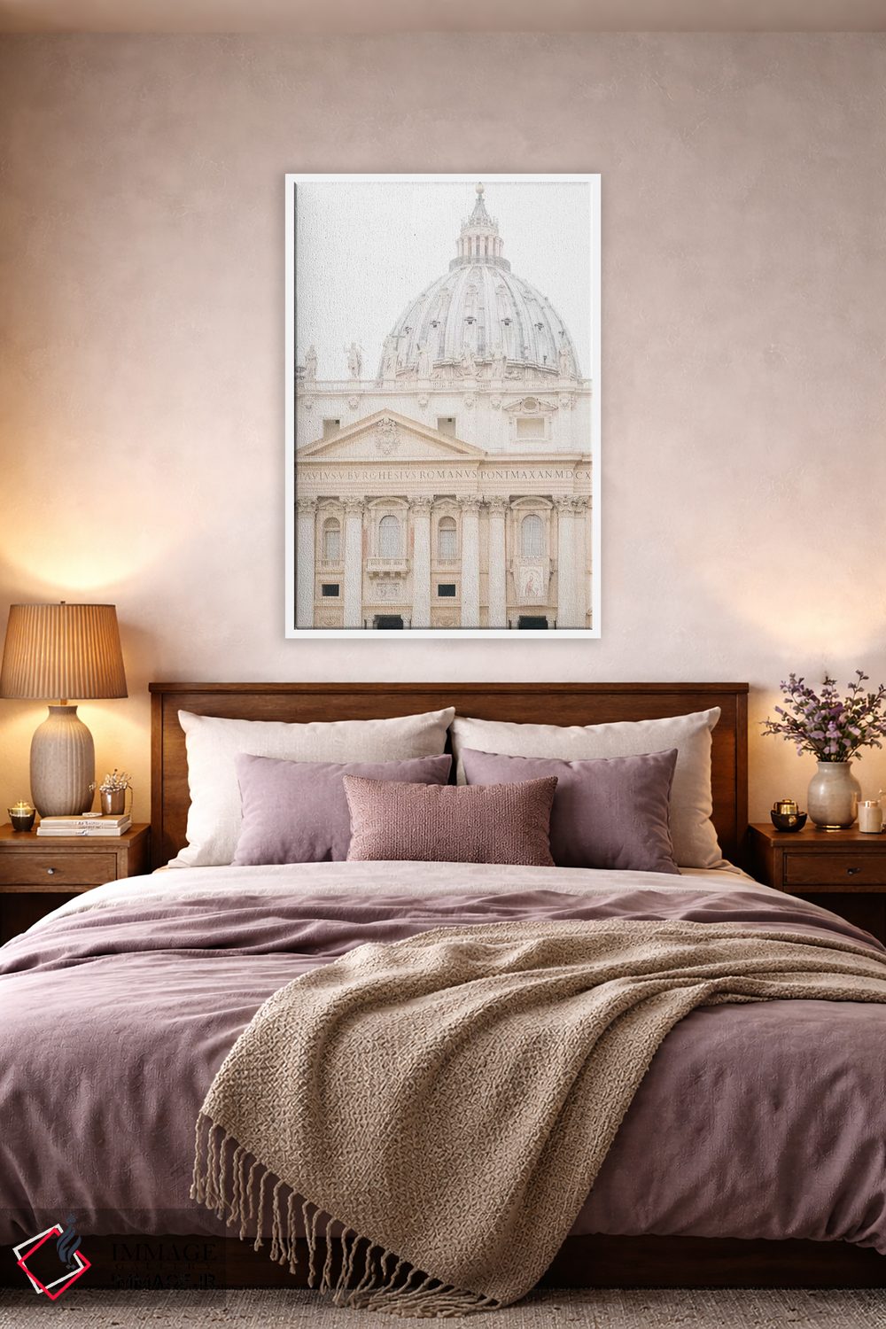 تابلو دکوراتیو Rome, Italy,ساختمان، رم، ایتالیا اثر لاولی لیتل هوم کو - D2W