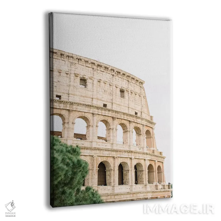 تابلو دکوراتیو Rome, Italy,کلوسئوم شماره ۱، رم، ایتالیا اثر لاولی لیتل هوم کو - نمای پرسپکتیو محصول