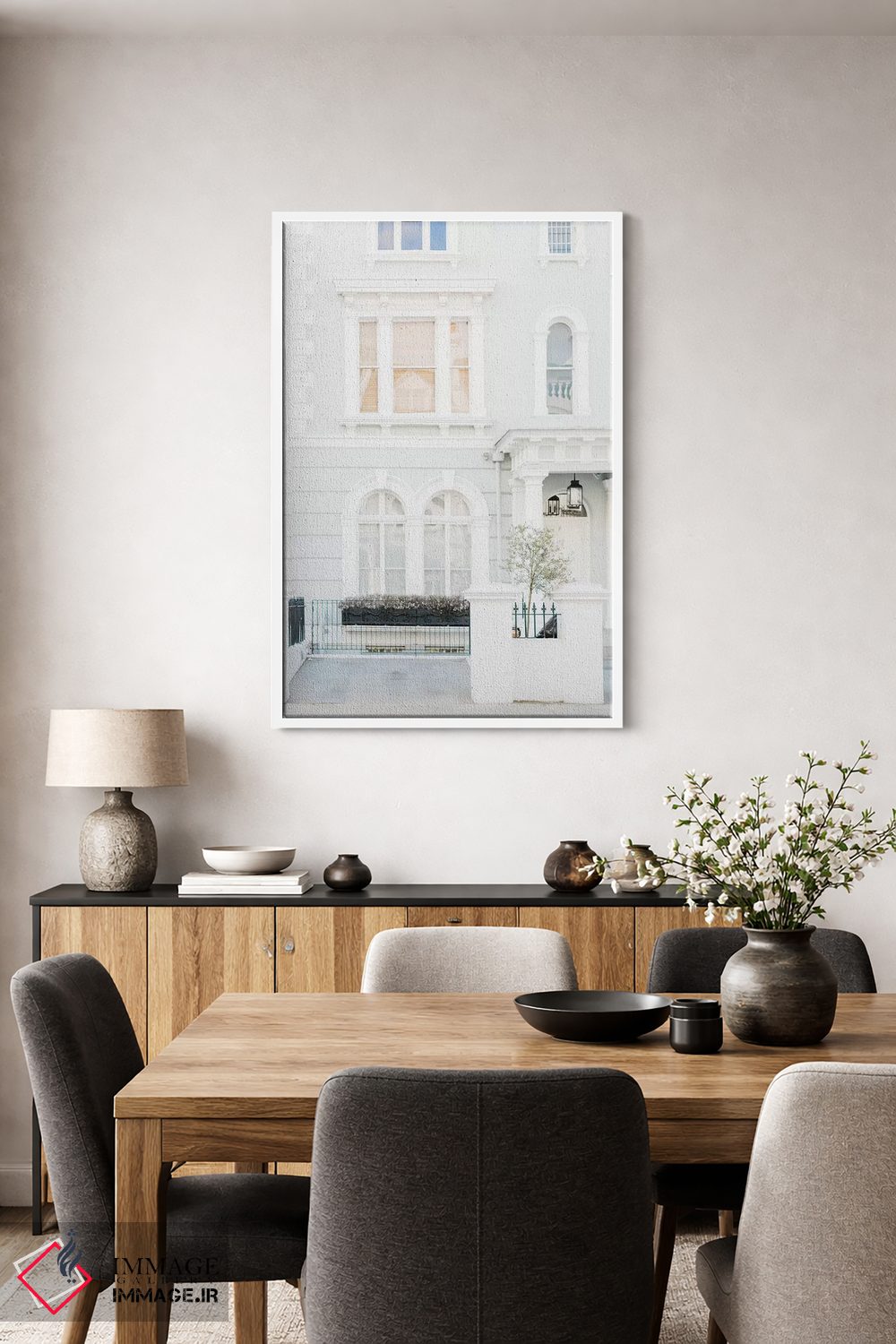 تابلو دکوراتیو London, England,خانه آبی، لندن، انگلستان اثر لاولی لیتل هوم کو - D3W