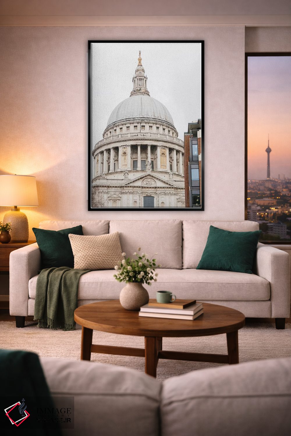 تابلو دکوراتیو London, England,کلیسای جامع سنت پل، لندن، انگلستان اثر لاولی لیتل هوم کو - D2B