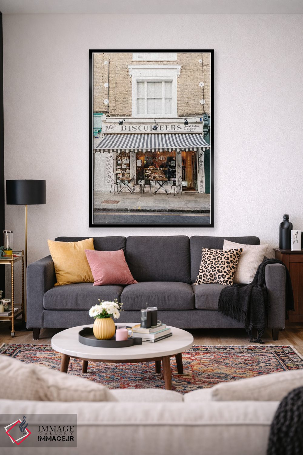 تابلو دکوراتیو London, England,کافه، لندن، انگلستان اثر لاولی لیتل هوم کو - D2B