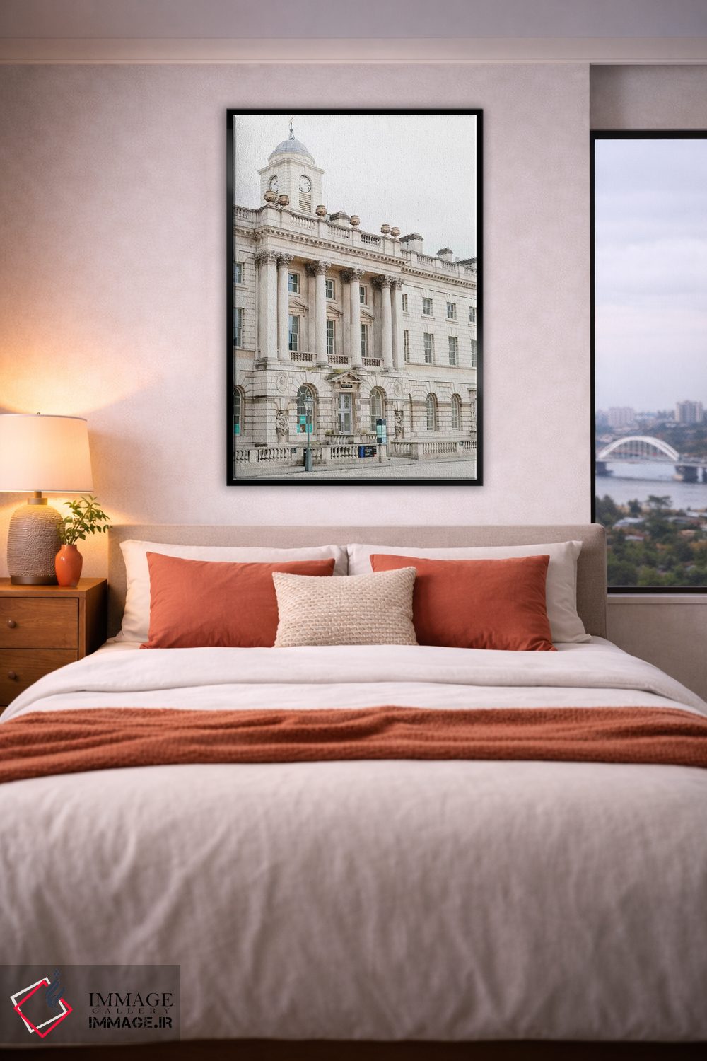 تابلو دکوراتیو London, England,ساختمان، لندن، انگلستان اثر لاولی لیتل هوم کو - D4B