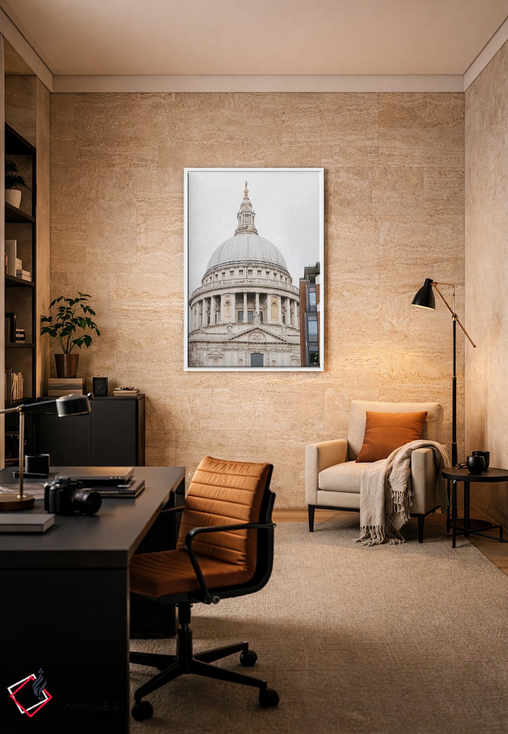 تابلو دکوراتیو London, England,کلیسای جامع سنت پل، لندن، انگلستان اثر لاولی لیتل هوم کو - D4W