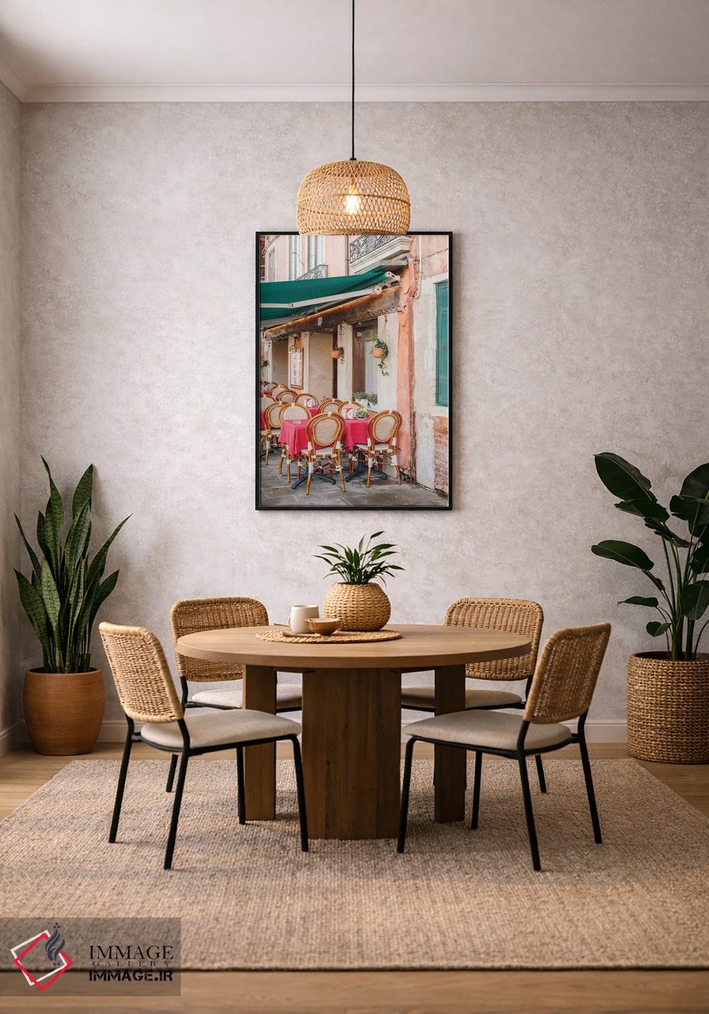 تابلو دکوراتیو Venice, Italy,کافه، ونیز، ایتالیا اثر لاولی لیتل هوم کو - D3B