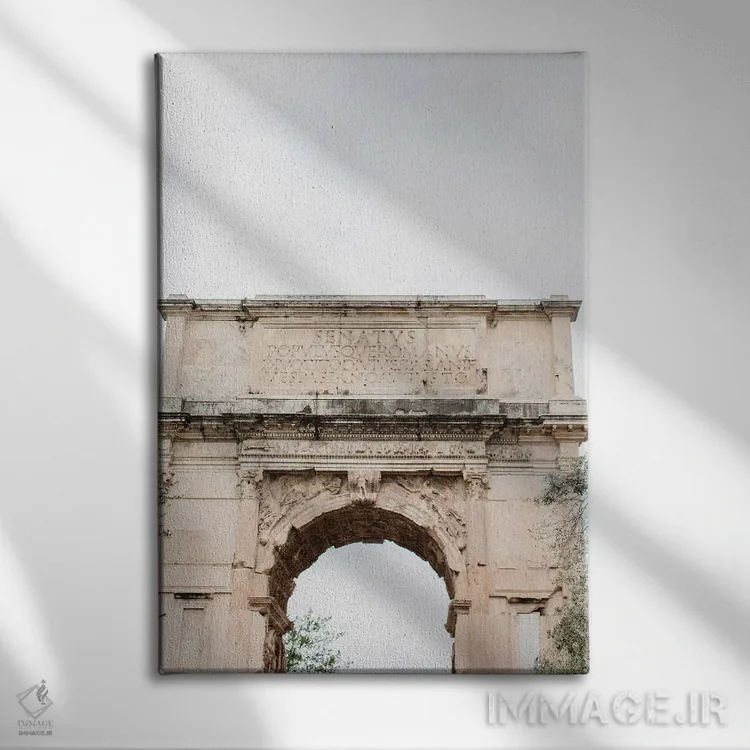 تابلو دکوراتیو Rome, Italy,طاق، رم، ایتالیا اثر لاولی لیتل هوم کو - نمای روبهرو روی دیوار