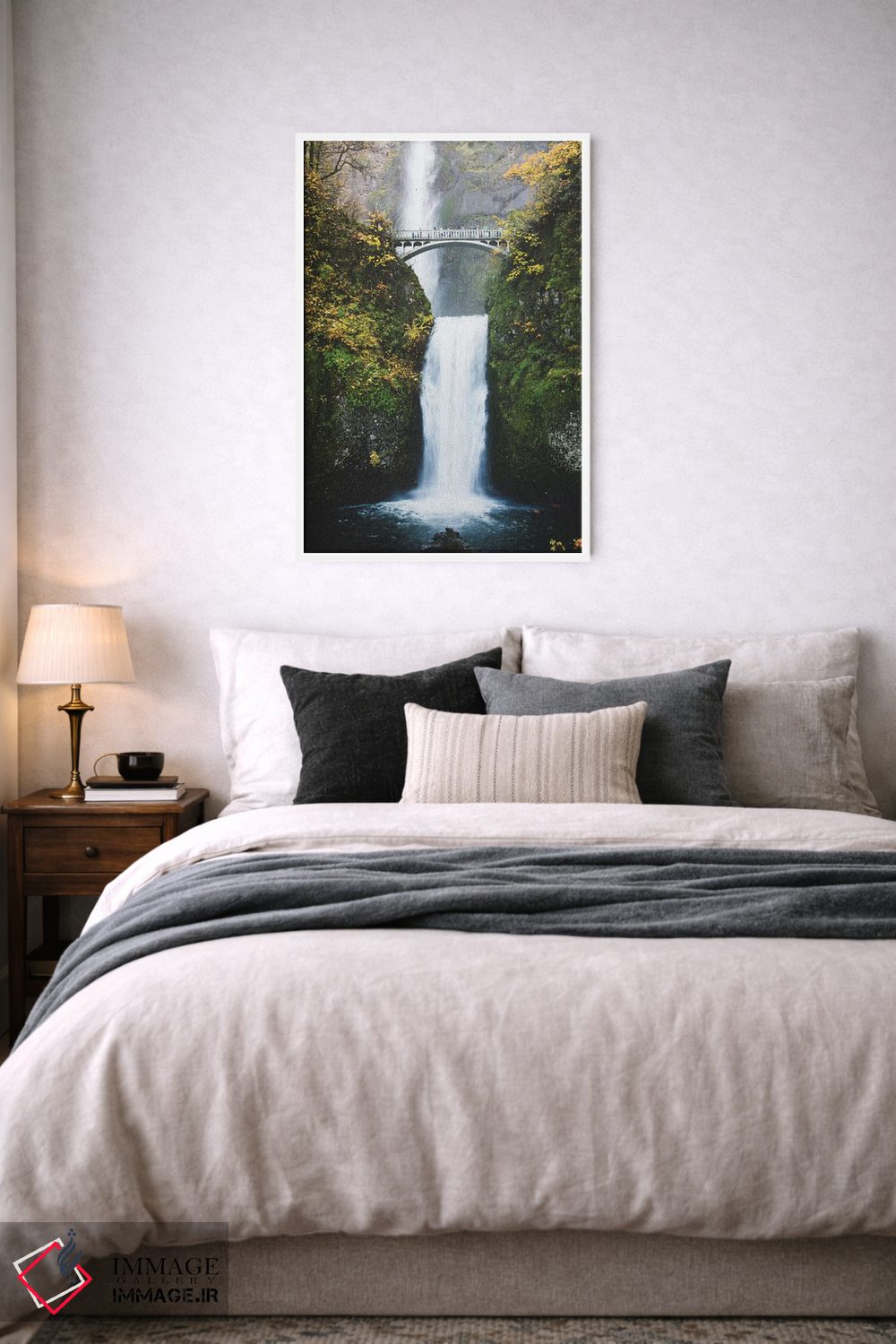 تابلو دکوراتیو Portland, Oregon,آبشار شماره ۲، پورتلند، اورگون اثر لاولی لیتل هوم کو - D6W