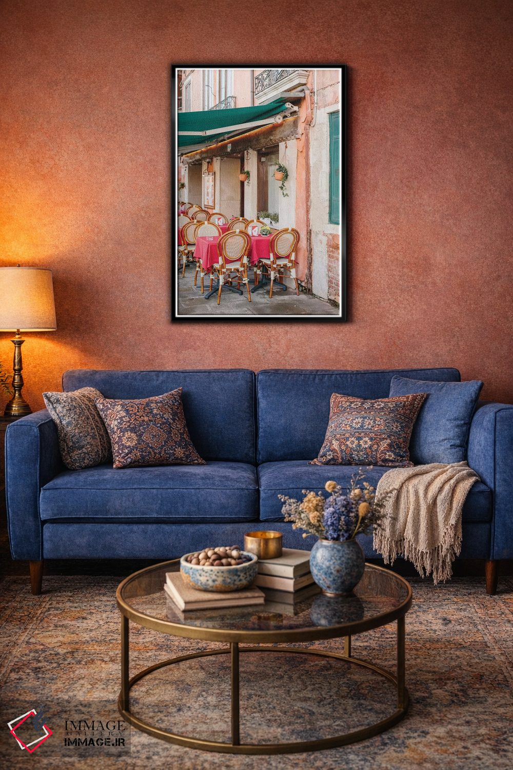 تابلو دکوراتیو Venice, Italy,کافه، ونیز، ایتالیا اثر لاولی لیتل هوم کو - D4B