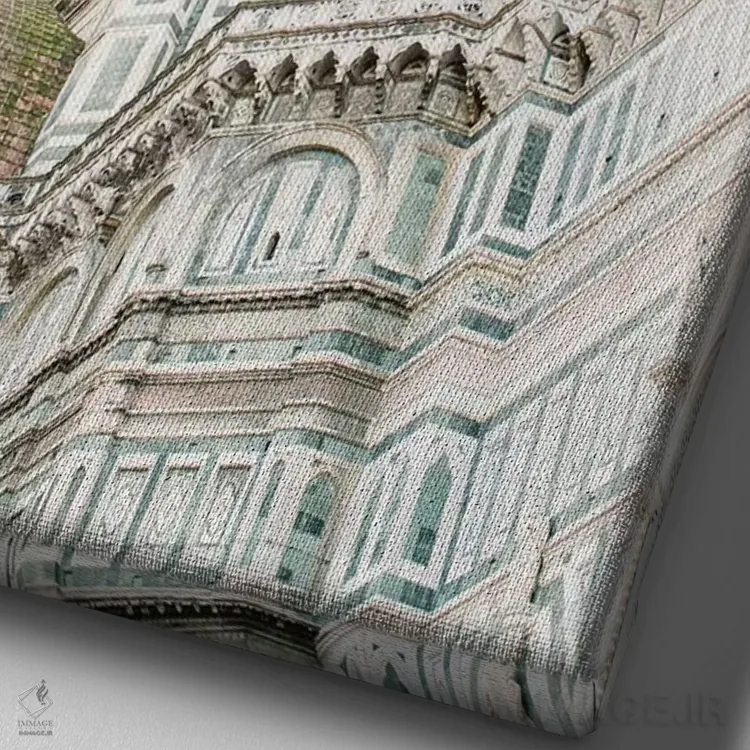 تابلو دکوراتیو Florence, Italy,گنبد کلیسای جامع دومو، فلورانس، ایتال… اثر لاولی لیتل هوم کو - نمای نزدیک بافت بوم