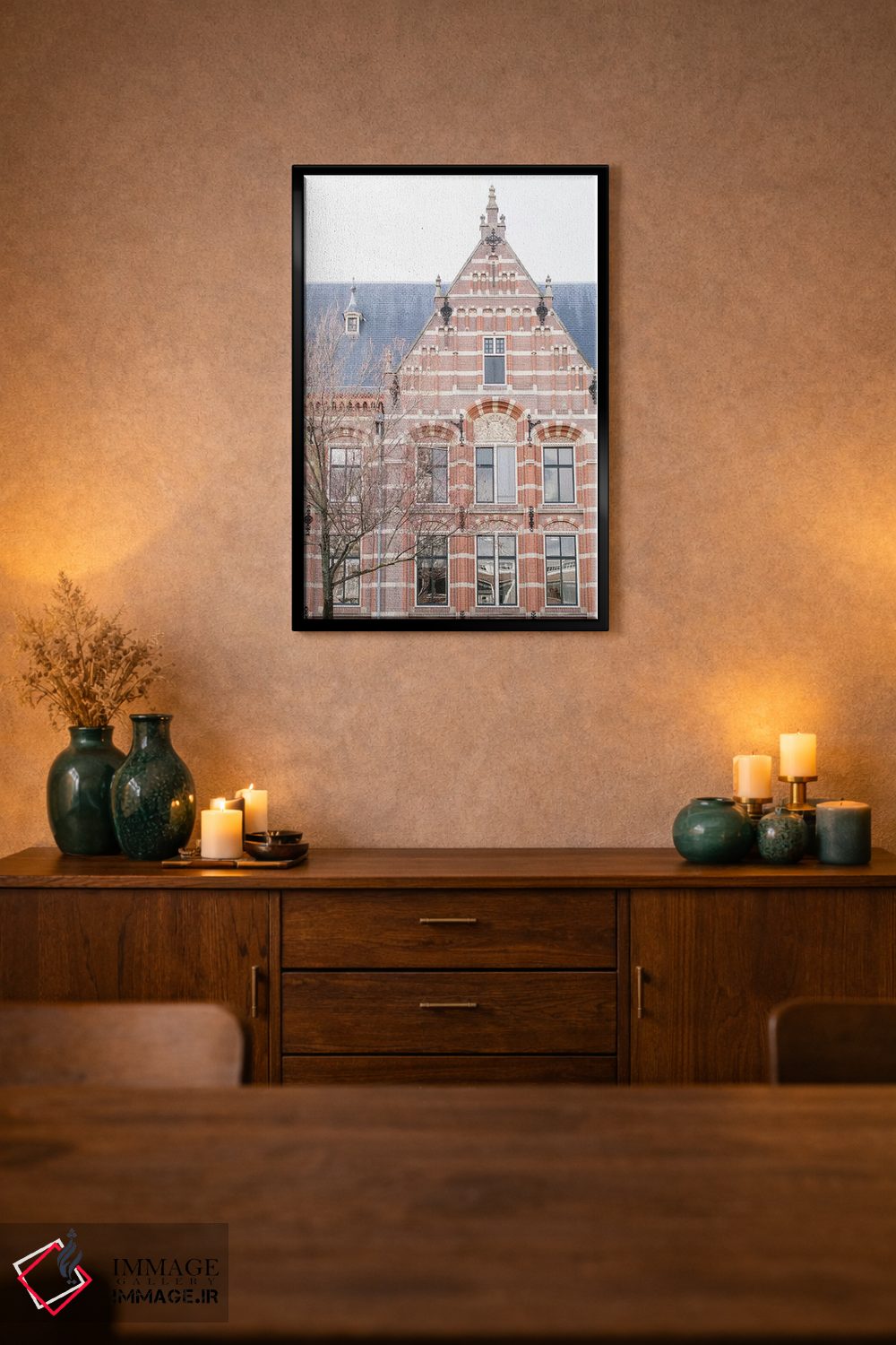تابلو دکوراتیو خانه آمستردام اثر لاولی لیتل هوم کو - D3B