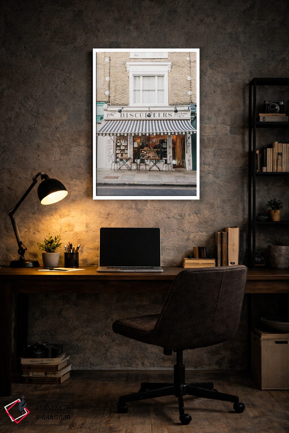 تابلو دکوراتیو London, England,کافه، لندن، انگلستان اثر لاولی لیتل هوم کو - D6W