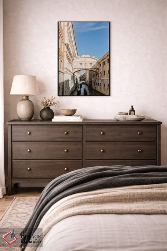 تابلو دکوراتیو Venice, Italy,پل آه ها، ونیز، ایتالیا اثر لاولی لیتل هوم کو - D5B