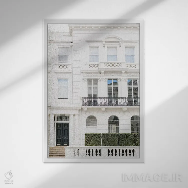 تابلو دکوراتیو London, England,آپارتمان، لندن، انگلستان اثر لاولی لیتل هوم کو - نمای قابدار سفید