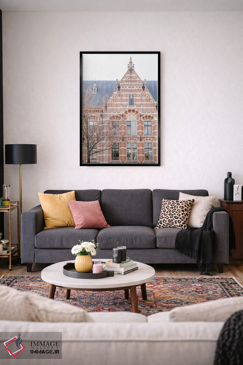 تابلو دکوراتیو خانه آمستردام اثر لاولی لیتل هوم کو - D5B