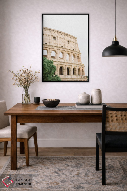 تابلو دکوراتیو Rome, Italy,کلوسئوم شماره ۱، رم، ایتالیا اثر لاولی لیتل هوم کو - D6B