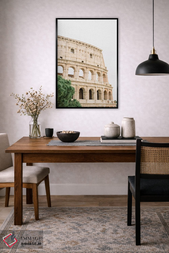 تابلو دکوراتیو Rome, Italy,کلوسئوم شماره ۱، رم، ایتالیا اثر لاولی لیتل هوم کو - D6B