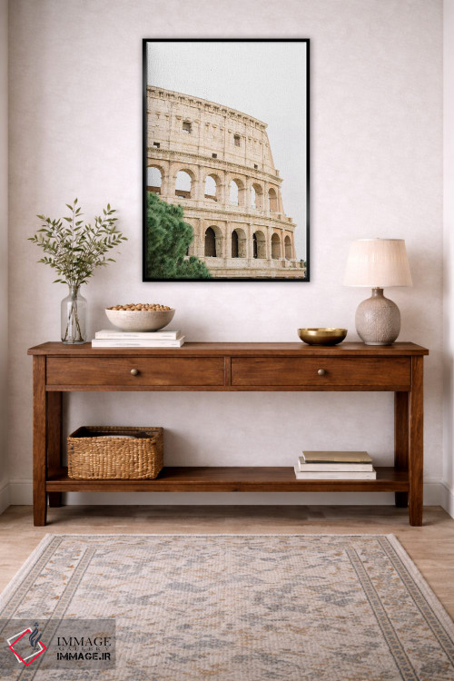 تابلو دکوراتیو Rome, Italy,کلوسئوم شماره ۱، رم، ایتالیا اثر لاولی لیتل هوم کو - D5B