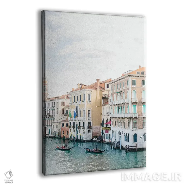 تابلو دکوراتیو Venice, Italy,گوندولاها کنار کانال، ونیز، ایتالیا اثر لاولی لیتل هوم کو - نمای پرسپکتیو محصول
