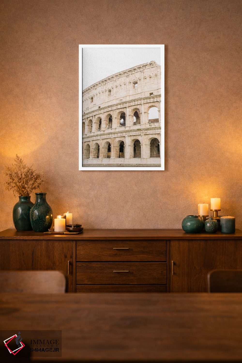 تابلو دکوراتیو Rome, Italy,کلوسئوم شماره ۲، رم، ایتالیا اثر لاولی لیتل هوم کو - D1W
