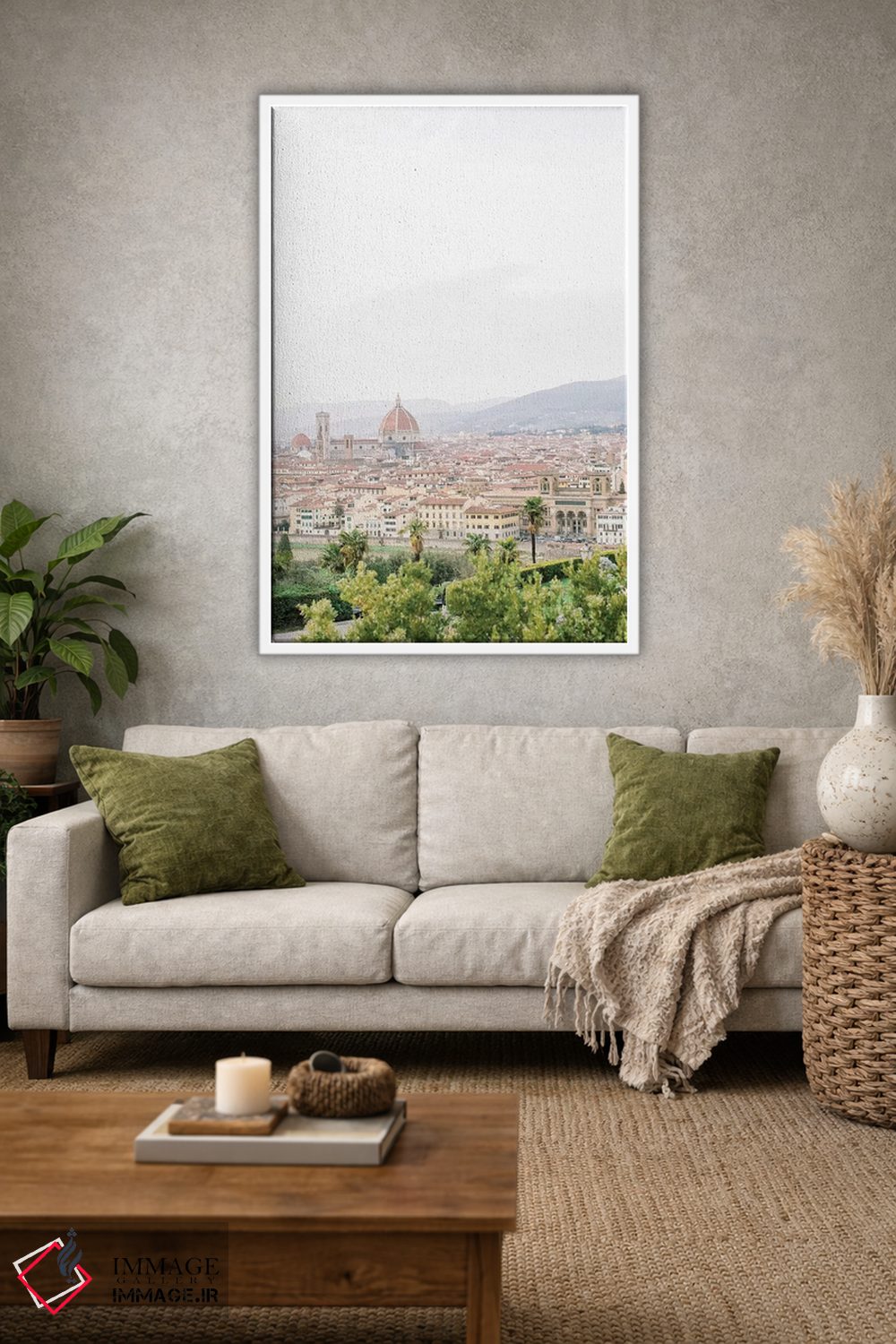 تابلو دکوراتیو Tuscany, Italy,روستا و حومه شماره ۱، توسکانی، ایتالیا اثر لاولی لیتل هوم کو - D1W