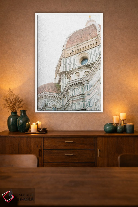 تابلو دکوراتیو Florence, Italy,گنبد کلیسای جامع دومو، فلورانس، ایتال… اثر لاولی لیتل هوم کو - D1W
