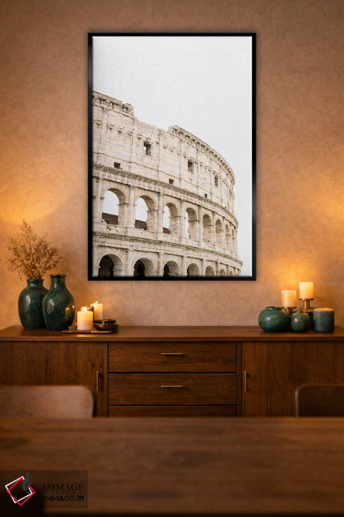 تابلو دکوراتیو Rome, Italy,کلوسئوم شماره ۴، رم، ایتالیا اثر لاولی لیتل هوم کو - D3B