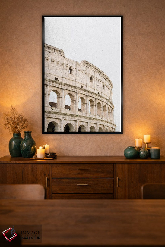 تابلو دکوراتیو Rome, Italy,کلوسئوم شماره ۴، رم، ایتالیا اثر لاولی لیتل هوم کو - D3B
