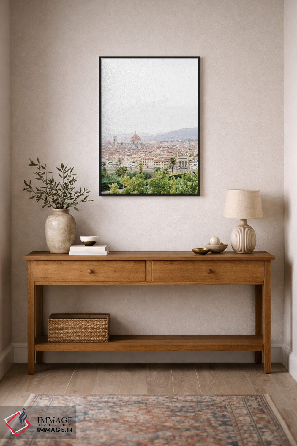 تابلو دکوراتیو Tuscany, Italy,روستا و حومه شماره ۱، توسکانی، ایتالیا اثر لاولی لیتل هوم کو - D2B