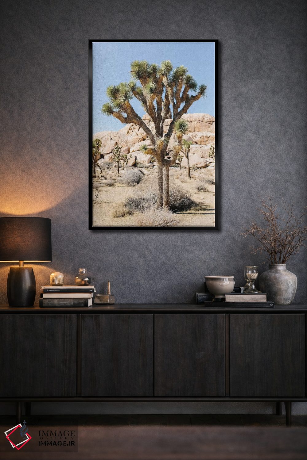 تابلو دکوراتیو Joshua Tree, California,منظر بیابانی شماره ۵، جاشوا ت… اثر لاولی لیتل هوم کو - D2B