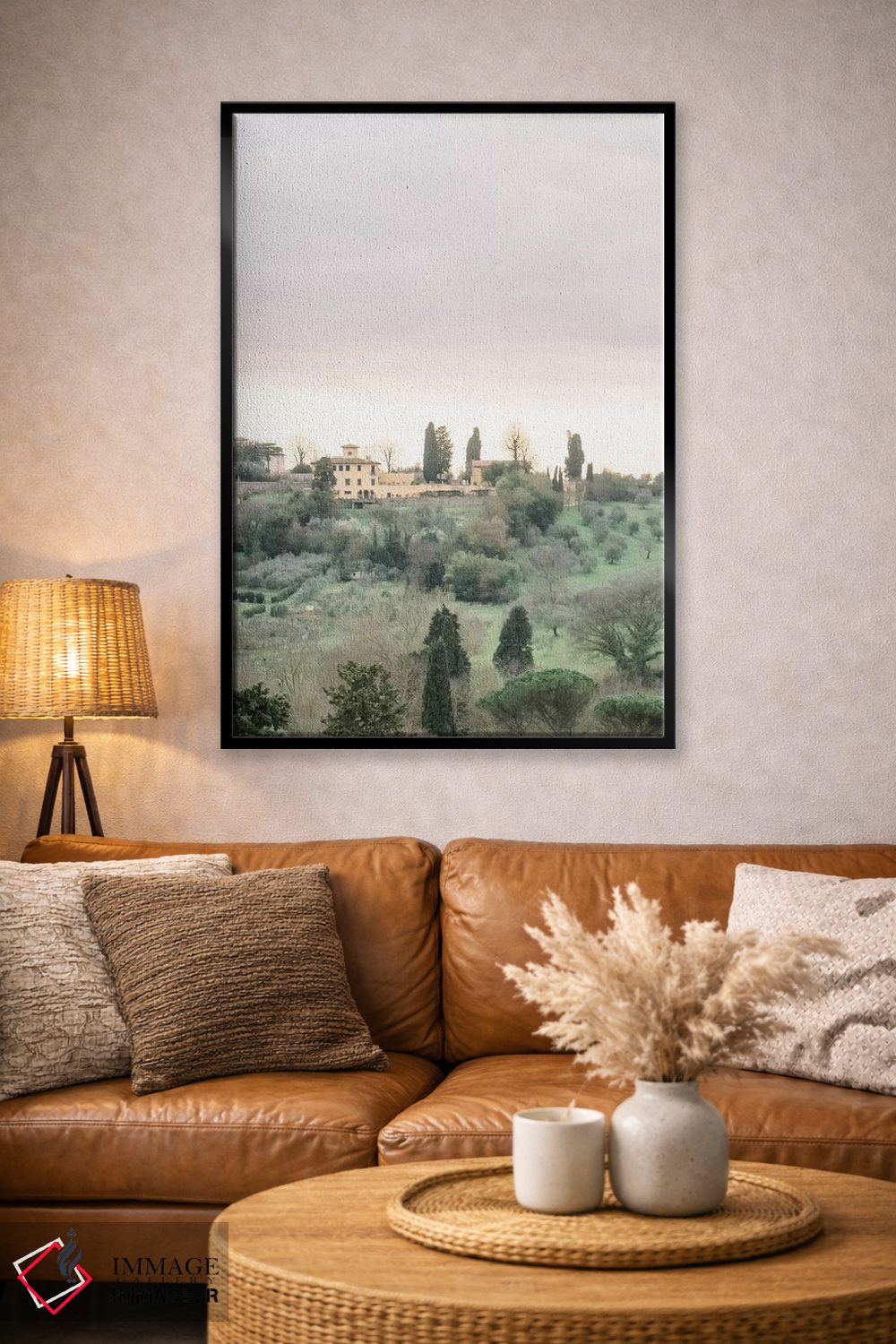 تابلو دکوراتیو Tuscany, Italy,روستا و حومه شماره ۵، توسکانی، ایتالیا اثر لاولی لیتل هوم کو - D3B