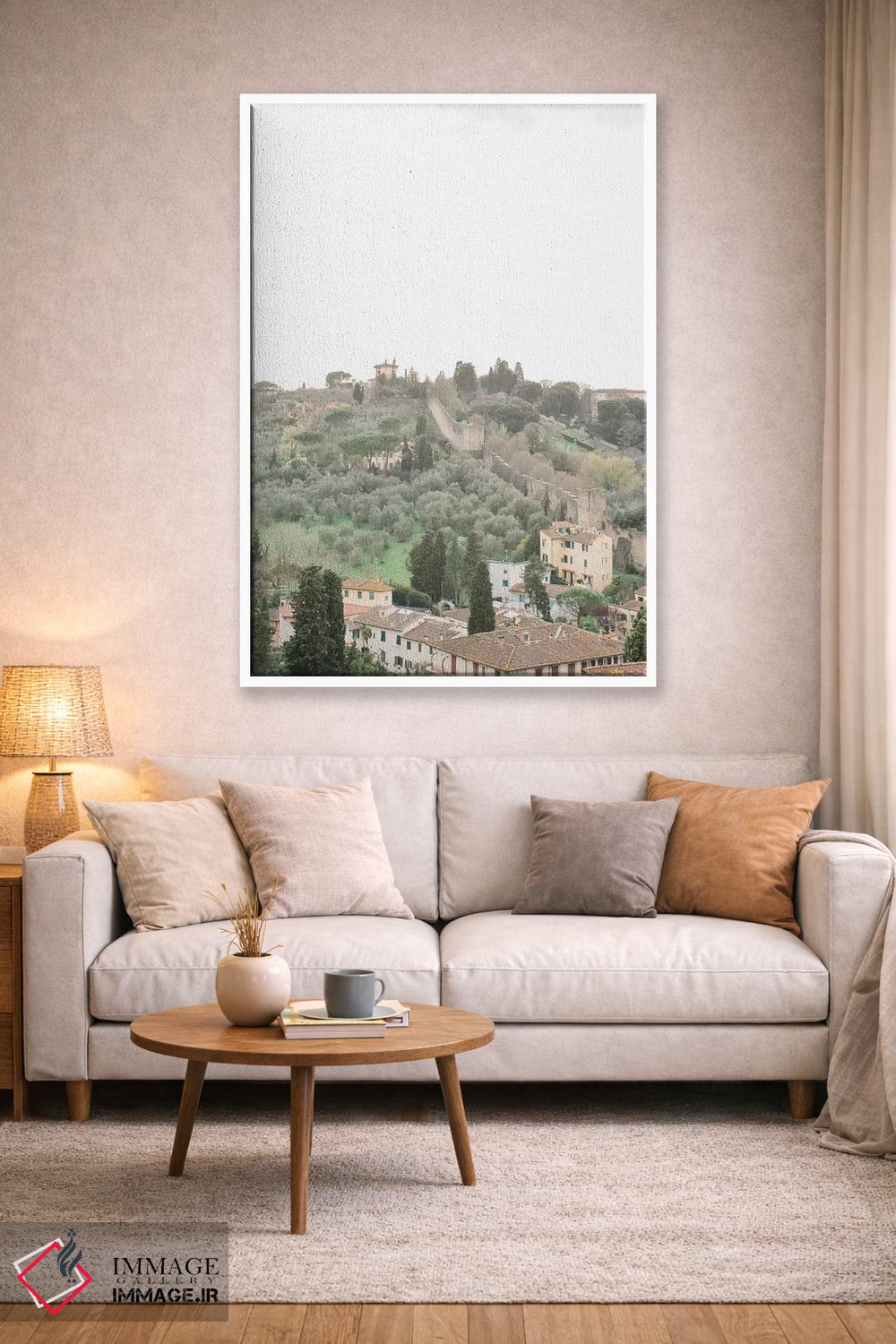 تابلو دکوراتیو Tuscany, Italy,روستا و حومه شماره ۳، توسکانی، ایتالیا اثر لاولی لیتل هوم کو - D2W