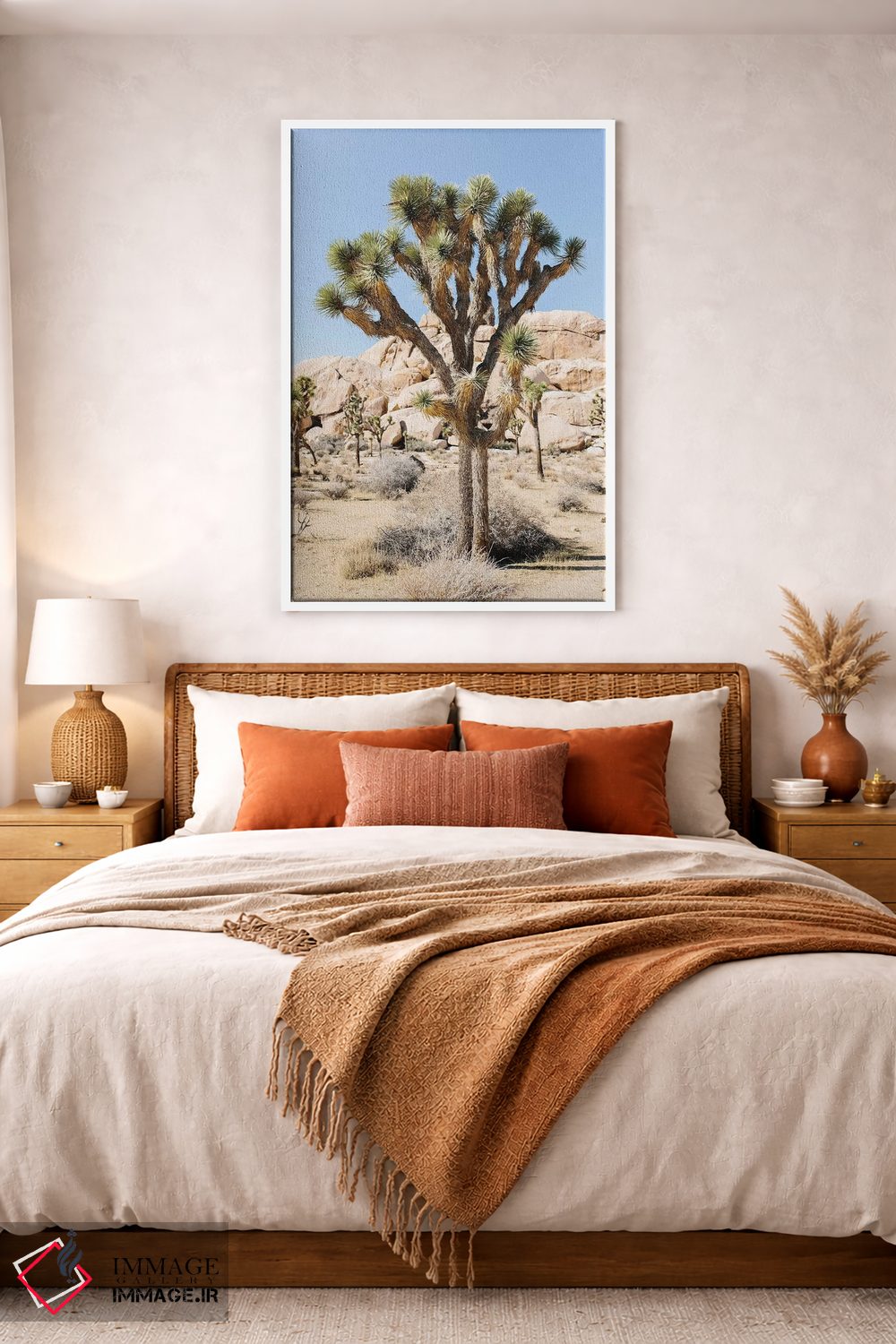 تابلو دکوراتیو Joshua Tree, California,منظر بیابانی شماره ۵، جاشوا ت… اثر لاولی لیتل هوم کو - D3W