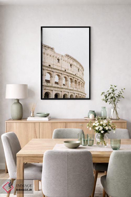 تابلو دکوراتیو Rome, Italy,کلوسئوم شماره ۴، رم، ایتالیا اثر لاولی لیتل هوم کو - D5B