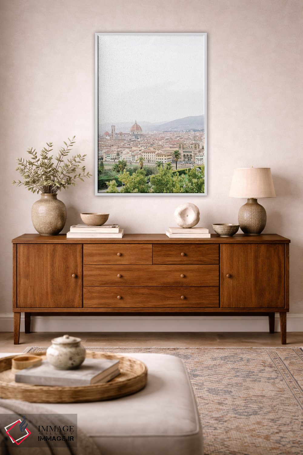 تابلو دکوراتیو Tuscany, Italy,روستا و حومه شماره ۱، توسکانی، ایتالیا اثر لاولی لیتل هوم کو - D3W