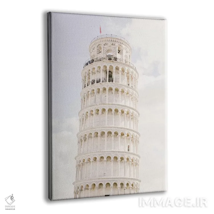 تابلو دکوراتیو Pisa, Italy,برج کج پیزا II، پیزا، ایتالیا اثر لاولی لیتل هوم کو - نمای پرسپکتیو محصول