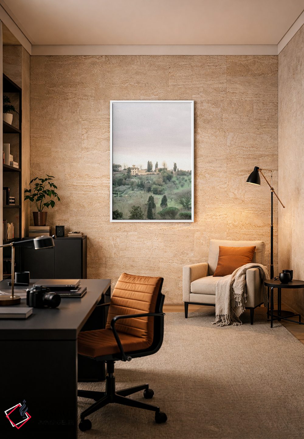 تابلو دکوراتیو Tuscany, Italy,روستا و حومه شماره ۵، توسکانی، ایتالیا اثر لاولی لیتل هوم کو - D5W