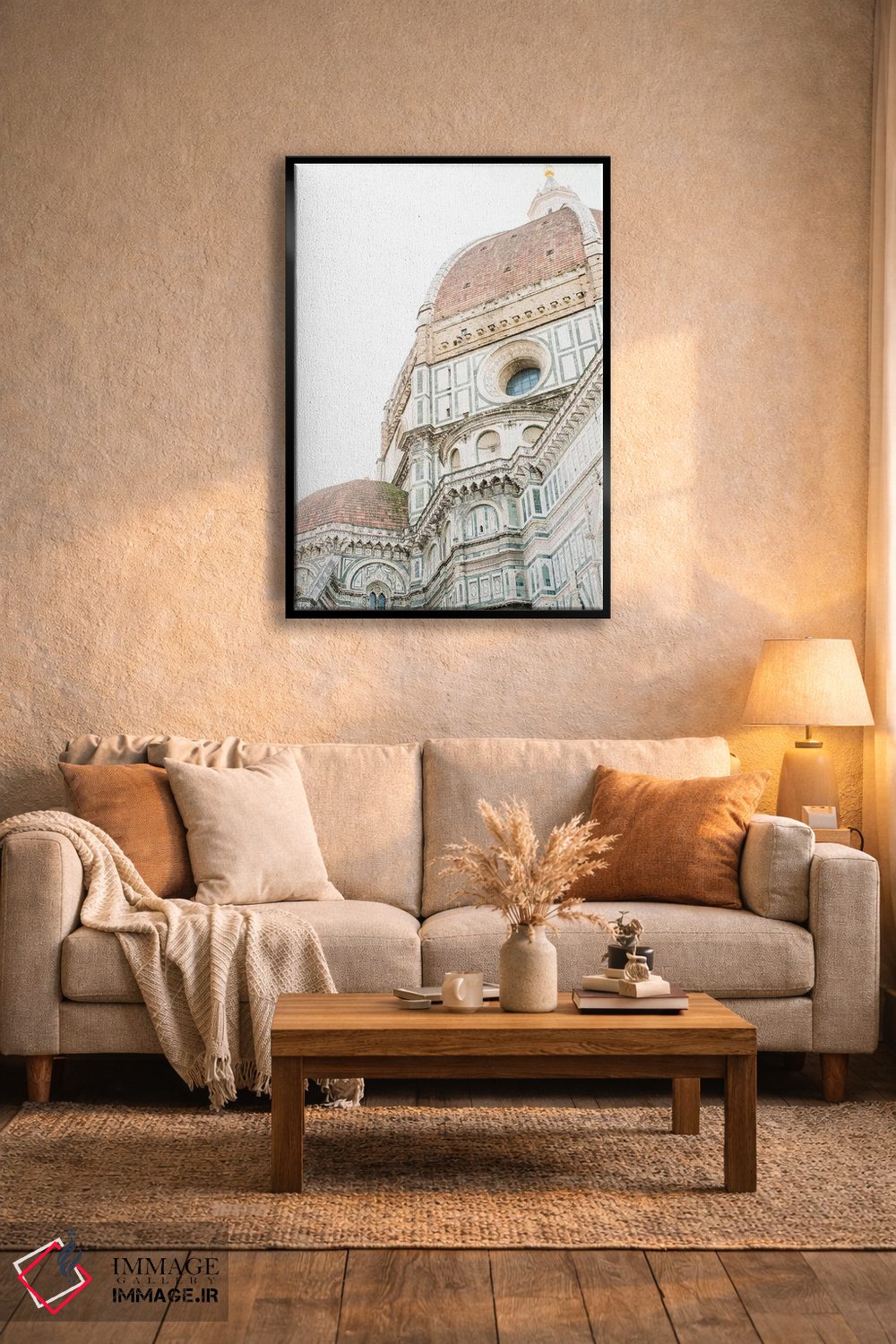 تابلو دکوراتیو Florence, Italy,گنبد کلیسای جامع دومو، فلورانس، ایتال… اثر لاولی لیتل هوم کو - D4B