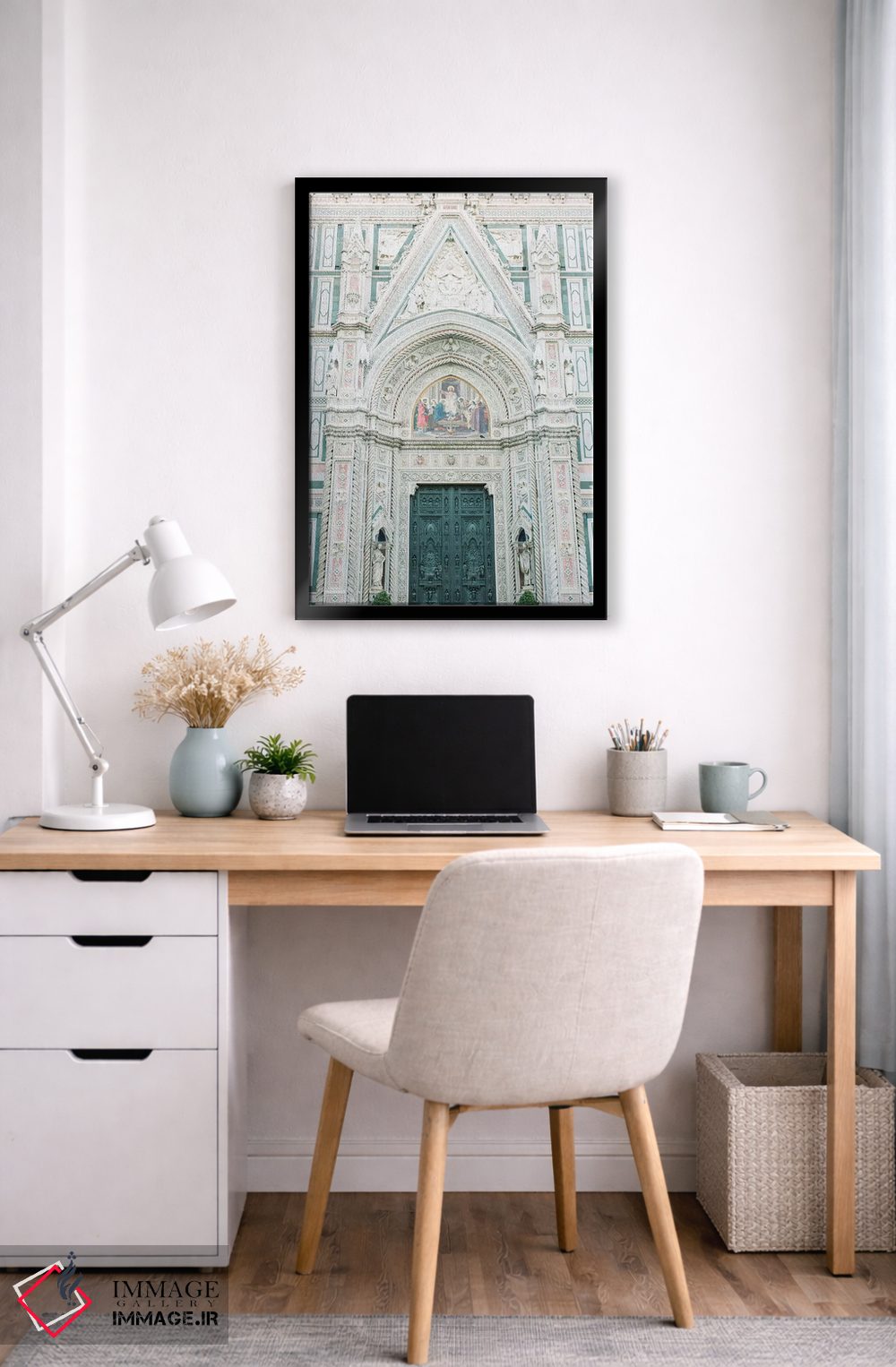 تابلو دکوراتیو Florence, Italy,جزئیات کلیسای جامع دومو، فلورانس، ایت… اثر لاولی لیتل هوم کو - D6B