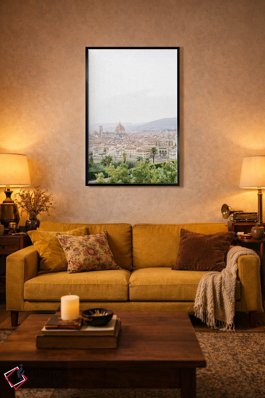 تابلو دکوراتیو Tuscany, Italy,روستا و حومه شماره ۱، توسکانی، ایتالیا اثر لاولی لیتل هوم کو - D4B