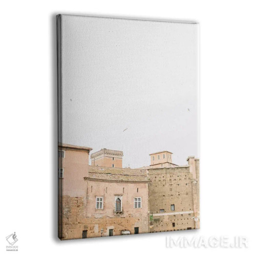 تابلو دکوراتیو Rome, Italy,پشت بام مینیمال I، رم، ایتالیا اثر لاولی لیتل هوم کو - نمای پرسپکتیو محصول