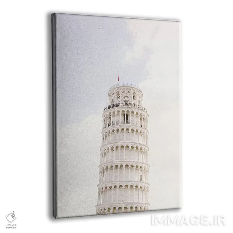 تابلو دکوراتیو Pisa, Italy,برج کج پیزا I، پیزا، ایتالیا اثر لاولی لیتل هوم کو - نمای پرسپکتیو محصول