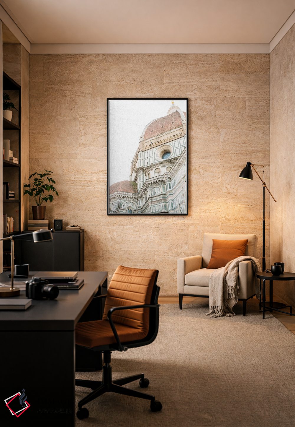 تابلو دکوراتیو Florence, Italy,گنبد کلیسای جامع دومو، فلورانس، ایتال… اثر لاولی لیتل هوم کو - D6B